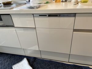 岐阜キッチン取付け隊　食洗機の無理やりリフォーム　施工後