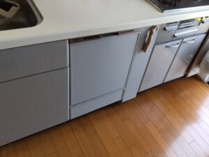 鹿児島キッチン取付け隊　食洗機の無理やりリフォーム術　施工後
