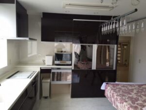 家電置き場がない！おすすめ家電収納アイテム　キッチンリフォーム全体での収納プロデュースが出来た