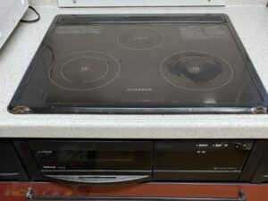 山形キッチン取付け隊　IHヒーターの取替　施工前