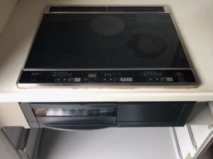 徳島キッチン取付け隊　IHヒーターの取替　施工前