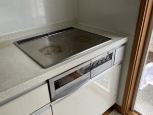 栃木キッチン取付け隊　IHヒーターの取替　施工前