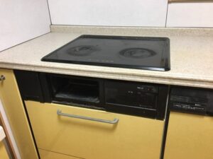 青森キッチン取付け隊 IHヒーターの取替 施工前