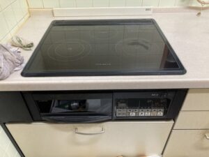 岩手キッチン取付け隊 IHヒーターの取替 施工前