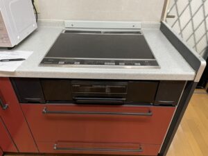 山形キッチン取付け隊　IHヒーターの取替　施工後