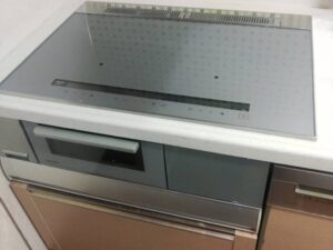 山梨キッチン取付け隊　IHヒーターの取替　施工後