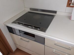 佐賀キッチン取付け隊　IHヒーターの取替　施工後