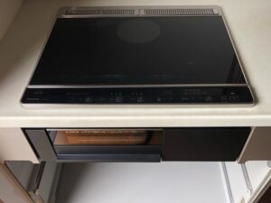 徳島キッチン取付け隊　IHヒーターの取替　施工後