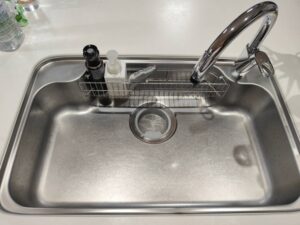 大分キッチン取付け隊　お気に入り水栓を浄水器に変える方法　施工前