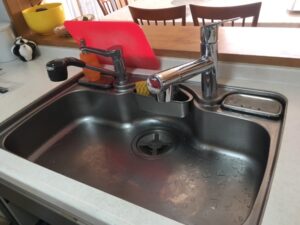 佐賀キッチン取付け隊　アルカリイオン整水器の工事　施工後 