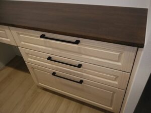 佐賀キッチン取付け隊　カップボードの取付け　施工後