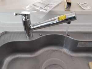 岩手キッチン取付け隊 カートリッジそのままで浄水栓の交換 施工後
