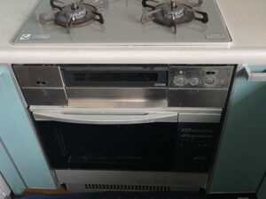 島根キッチン取付け隊 ガスオーブンの工事 施工前