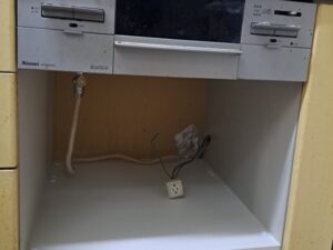 長崎キッチン取付け隊 ガスオーブンの撤去 施工後