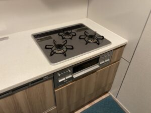 岩手キッチン取付け隊 ガスオーブンを後付 施工前