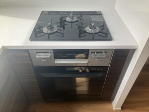 長崎キッチン取付け隊 ガスオーブンを後付 施工後