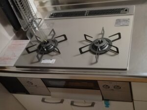島根キッチン取付け隊 ガスコンロの取替 施工後