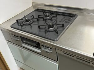 徳島キッチン取付け隊　ガスコンロの取替　施工後 