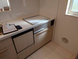 大分キッチン取付け隊　ガスコンロをIHヒーターに交換　施工後