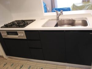 岩手キッチン取付け隊 キッチンまるごと取替リフォーム 施工前