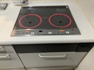 佐賀キッチン取付け隊　グリルなしヒーターの工事　施工後