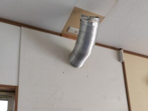 長崎キッチン取付け隊 サイドレンジフードの取替 施工