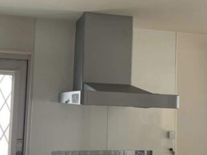 鳥取キッチン取付け隊 サイドレンジフードの取替 施工前