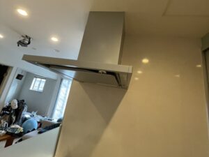 岩手キッチン取付け隊 サイドレンジフードの取替 施工後