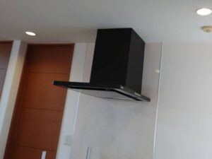 佐賀キッチン取付け隊　サイドレンジフードの取替　施工後