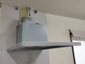 徳島キッチン取付け隊　サイドレンジフードの取替　施工後