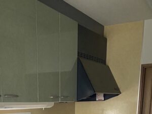 島根キッチン取付け隊 シロッコファンフードの取替 施工前