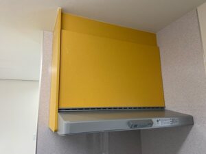 鳥取キッチン取付け隊 シロッコファンフードの取替 施工前