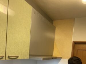 島根キッチン取付け隊 シロッコファンフードの取替 施工後