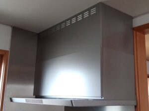長崎キッチン取付け隊 シロッコファンフードの取替 施工後