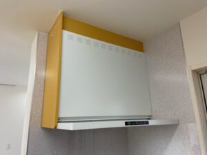 鳥取キッチン取付け隊 シロッコファンフードの取替 施工後
