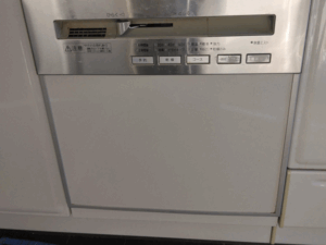 鳥取キッチン取付け隊 シンク下食洗機リフォーム 施工前