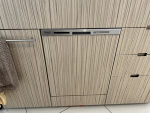 シンク下食洗機リフォーム　施工後