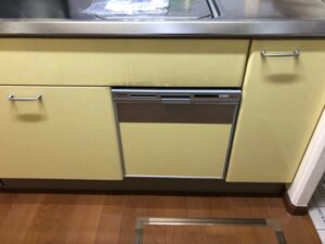 山形キッチン取付け隊　シンク下食洗機リフォーム　施工後