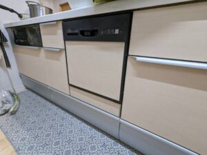 徳島キッチン取付け隊　スライドオープン食洗機の取替　施工前