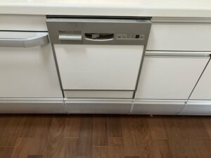 秋田キッチン取付け隊 スライドオープン食洗機の取替 施工前