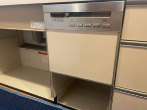 岩手キッチン取付け隊 スライドオープン食洗機の取替 施工前