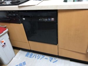 島根キッチン取付け隊 スライドオープン食洗機の取替 施工前