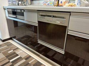青森キッチン取付け隊 スライドオープン食洗機の取替 施工前