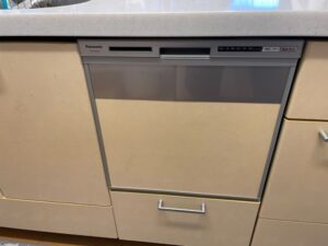 大分キッチン取付け隊　スライドオープン食洗機の取替　施工後