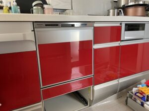長崎キッチン取付け隊 スライドオープン食洗機の取替 施工後