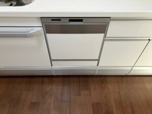 秋田キッチン取付け隊 スライドオープン食洗機の取替 施工後