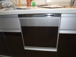 青森キッチン取付け隊 スライドオープン食洗機の取替 施工後