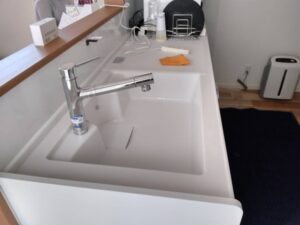 秋田キッチン取付け隊 タカギ浄水栓の工事 施工前