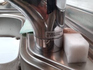栃木キッチン取付け隊　タッチレス水栓の取替　施工前