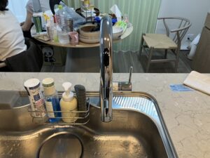 大分キッチン取付け隊　タッチレス水栓の取替　施工後